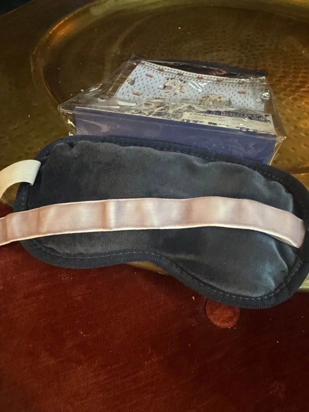 Cath Kidston London theme Sleep Eye Mask with Lavender Elastic Strap